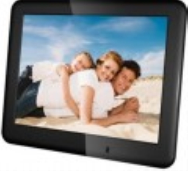 TECNOSHOP Cornice digitale ultra slim Hama Basic 8 con porta USB nero